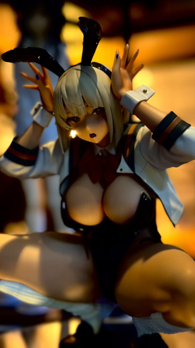 黑辣妹兔女郎前辈