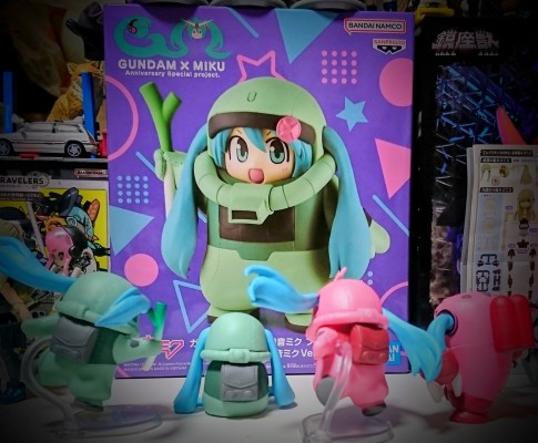 高达45周年×初音未来 夏亚扎古谷努咪 [初音未来版]