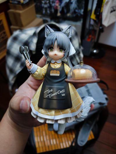 茶会猫系列 喵呜镇 面包店 顾客英短猫