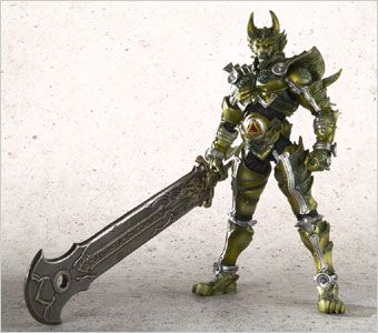 牙狼系列 换装铠甲与剧中道具第四作 魔戒骑士牙狼（大河版）+魔导马轰天+魔导沙漏