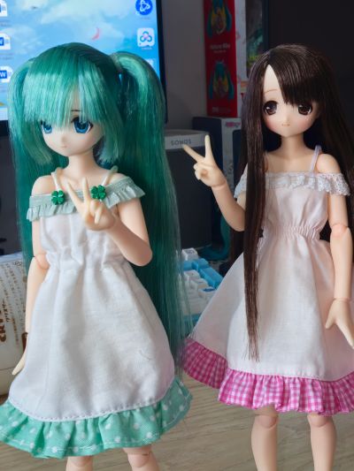 POD019-ACR Sarah's a la Mode 艾丽莎/甜蜜时光穿搭套装~深棕色头发~(AZONE网上商店限定)