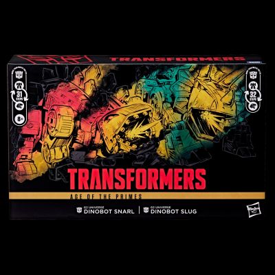 变形金刚 天尊世代 G2 机器恐龙铁渣 与 机器恐龙嚎叫