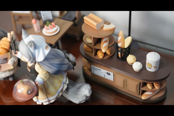 茶会猫系列 喵呜镇 面包店 顾客英短猫
