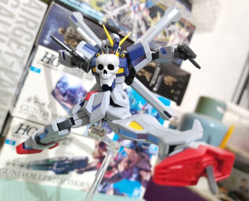 HGBF 1/144 高达创战者 XM-X9999 魔王骷髅高达