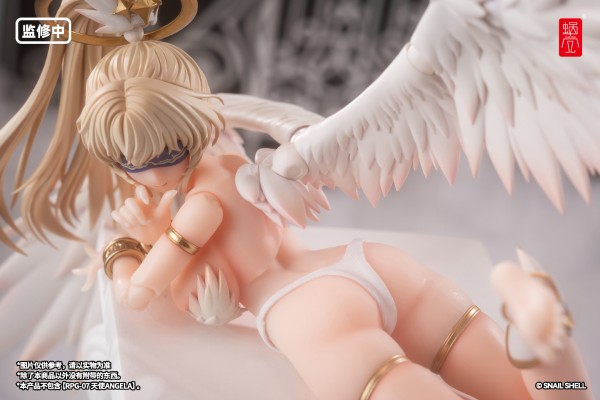 天使 安洁拉专用腰腹臀部硅胶配件1/12涂装完成品可动手办配件