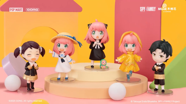 《间谍过家家》阿尼亚的日常DLC（补充包）系列手办盲盒