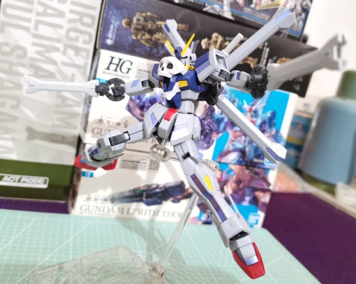 HGBF 1/144 高达创战者 XM-X9999 魔王骷髅高达