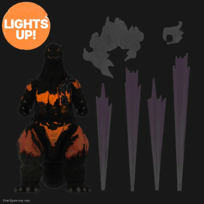 东宝终极系列！终战哥斯拉 LED发光版