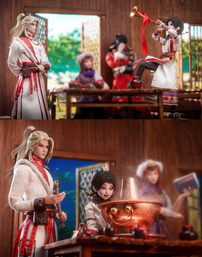 侯卿 1/6比例珍藏可动人偶