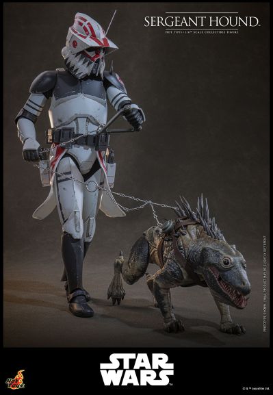 《星球大战：克隆人战争》猎犬中士(Sergeant Hound) 1:6比例珍藏人偶