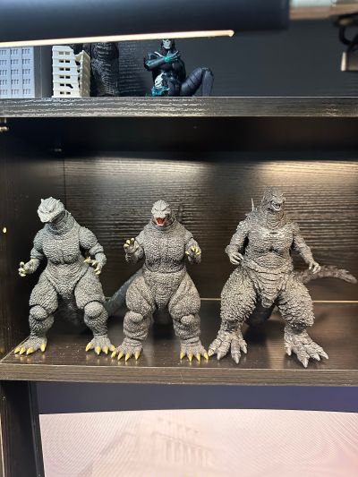 S.H.MonsterArts 哥斯拉（2023）黑白配色