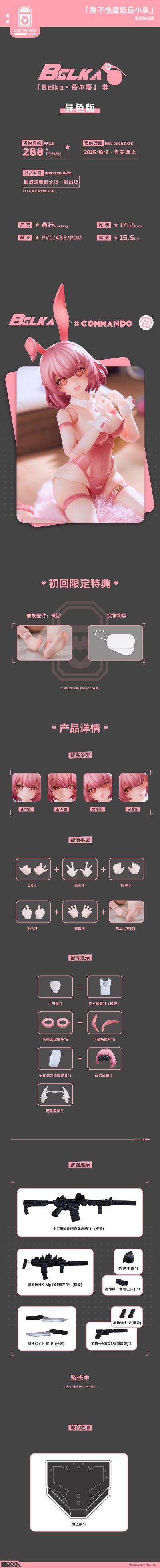 「兔子快速反应小队」——突击手 • 蓓尔嘉BELKA 异色版