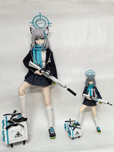 figma#644/644-DX 蔚蓝档案 砂狼白子 骑行