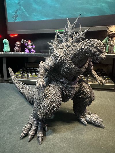 S.H.MonsterArts 哥斯拉（2023）黑白配色