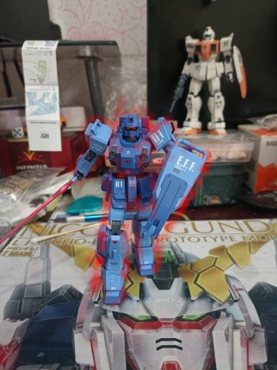 HGUC 1/144 机动战士高达外传: The Blue Destiny 蓝色命运1号机 “EXAM”