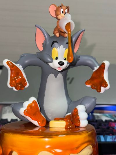 一番赏 猫和老鼠 美味有趣的房子！ A奖 汤姆和杰瑞 薄烤饼手办