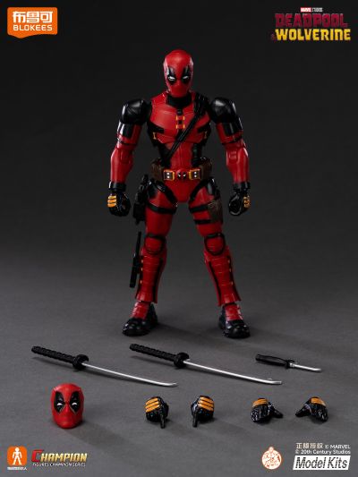 布鲁可积木人-漫威英雄超越版死侍