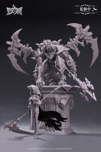 奥多生命体:龙之心系列第二弹 1/12拼装可动模型——「罪斥黑月」