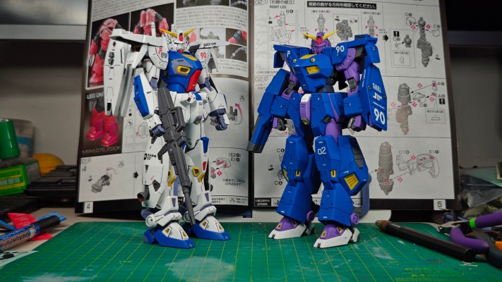 MG 机动战士高达F90   作战装备  O型+U型