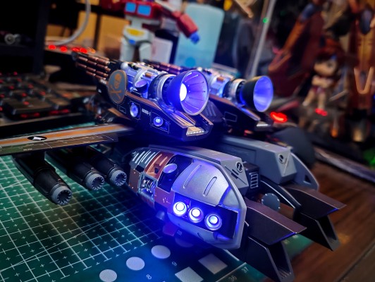 超时空要塞 VF-1S 深蓝 急速装甲