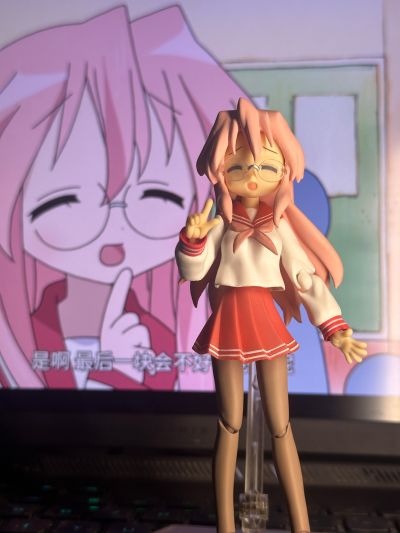 figma#022 幸运星 动画版 高良美幸 冬季校服