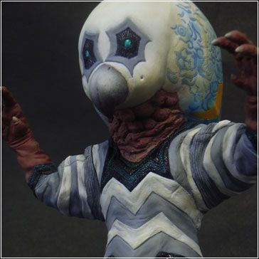 大怪兽系列 赛文奥特曼编 分身外星人 嘎次星人 分身套装