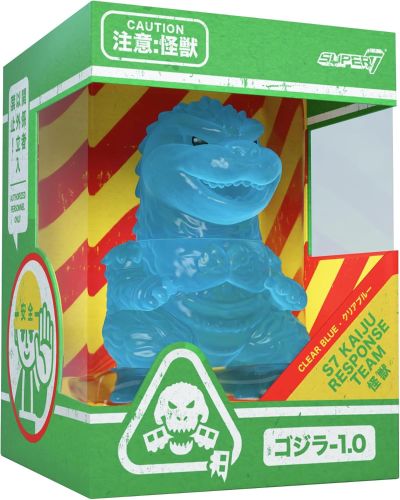 Fun! Fun! 5 英寸东宝哥斯拉动作人偶 哥斯拉-1.0（蓝色透明款）