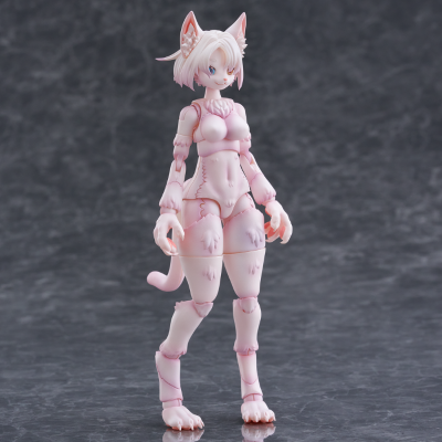 KEMOPLA  No.KP-01R 白宝石猫