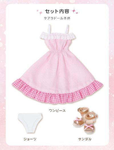 POD012-SCG Sarah's a la Mode 莎拉/甜蜜时光穿搭套装~金发~(AZONE网上商店限定)