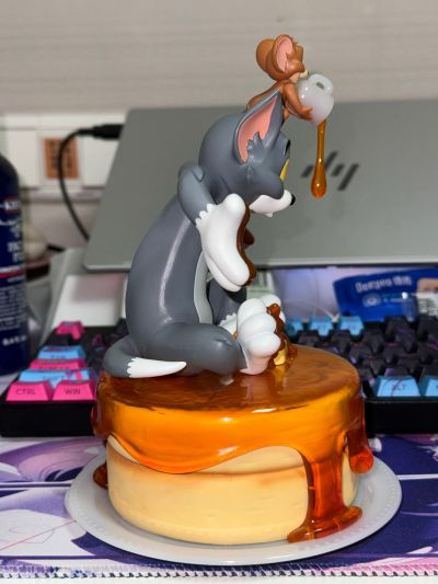 一番赏 猫和老鼠 美味有趣的房子！ A奖 汤姆和杰瑞 薄烤饼手办