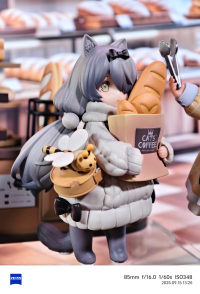茶会猫系列 喵呜镇 面包店 店员狸花猫