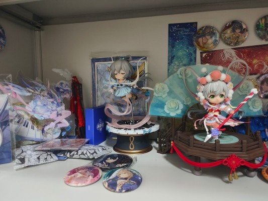 洛天依 戏游九州 Q版手办