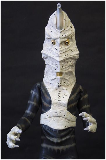 大怪兽系列 赛文奥特曼 火焰怪人 休拉索星人