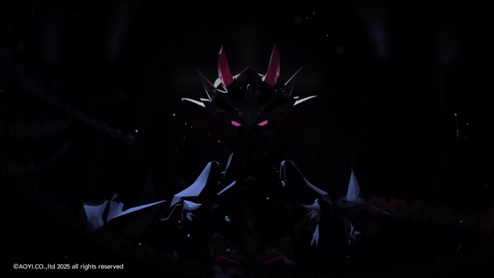 奥多生命体:龙之心系列第二弹 1/12拼装可动模型——「罪斥黑月」