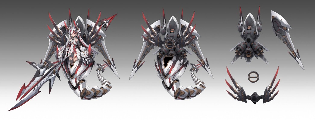 「紫微星·白」白蛇机娘