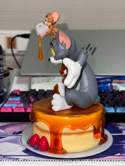 一番赏 猫和老鼠 美味有趣的房子！ A奖 汤姆和杰瑞 薄烤饼手办