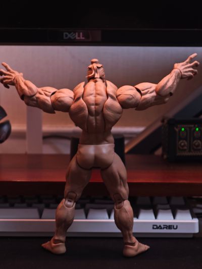 1/12超可动男素体 大块头