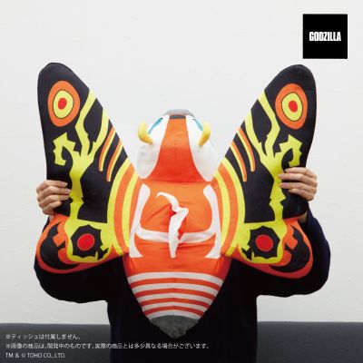 哥斯拉 魔斯拉（成虫）纸巾盒