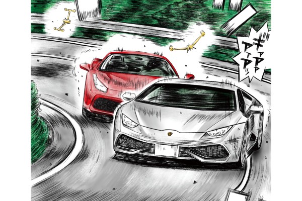 1/24 MF GHOST系列 No.5 大石 代吾 兰博基尼 Huracán LP610-4 改装版