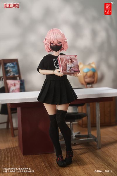 蜗之壳员工制服套装（黑/白五件套）