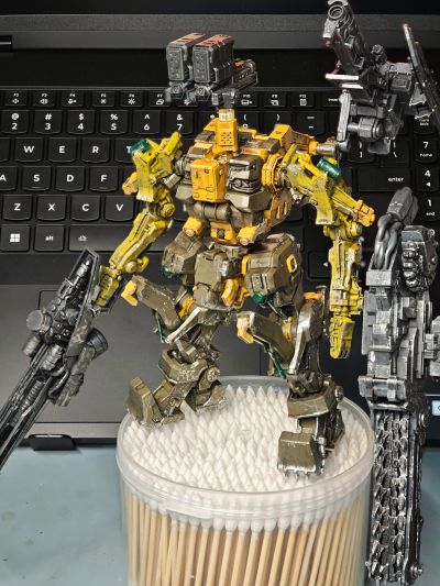 30MM 机战佣兵VI 境界天火 RaD CC-3000 WRECKER 乳牙