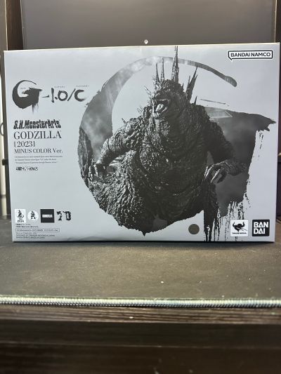 S.H.MonsterArts 哥斯拉（2023）黑白配色