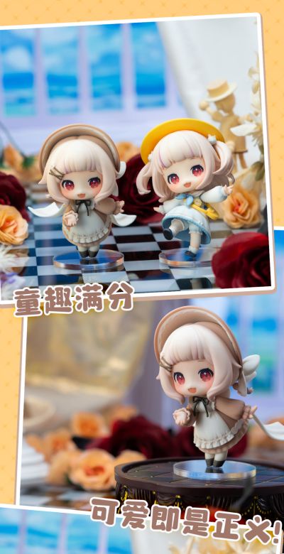 真白花音Q版手办 娃娃菜-制服版