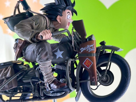 DESKTOP REAL McCOY EX 龙珠Z 孙悟空与悟饭与双足步行机器人