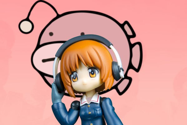 豆式 少女与战车 剧场版 西住美穗 可动手办