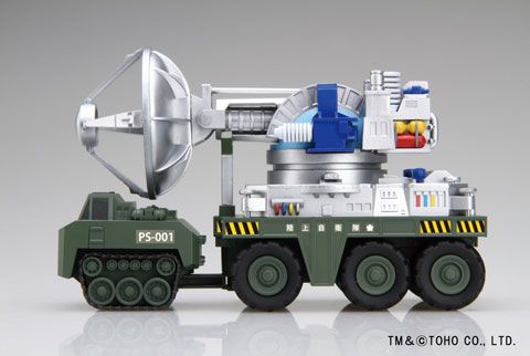 樱桃丸哥斯拉系列 No.2  66型 镁射杀兽光线车