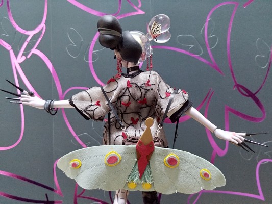 今织昔影第一弹 蝉娘 1/6收藏级可动人偶