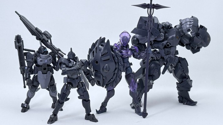 六角机牙 牙机将 扩展装甲型：主教 Bishop 【Noir】