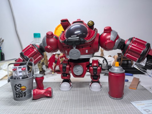 B.Duck 国潮机甲 嘻哈达克