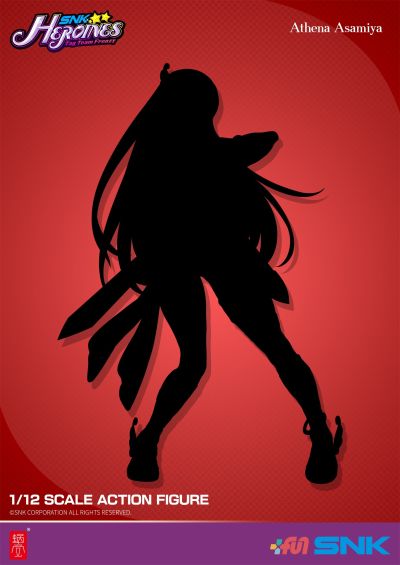 《SNK女神大乱斗》 麻宫雅典娜 1/12比例可动完成品手办